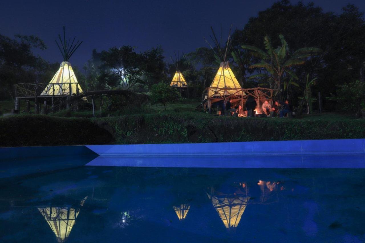 Tipis Cuetzalan Hotel ภายนอก รูปภาพ