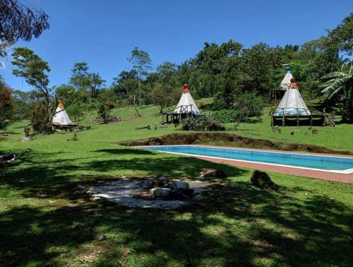 Tipis Cuetzalan Hotel ภายนอก รูปภาพ